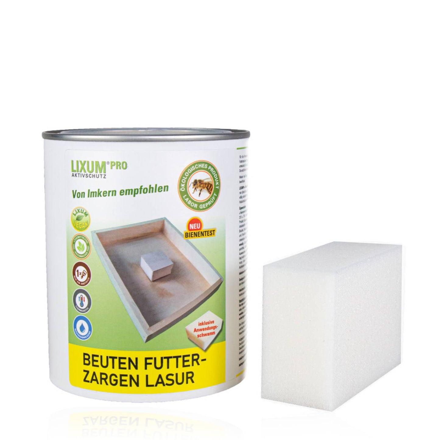 LIXUM PRO Biologische Futterzargen Lasur für Beuten