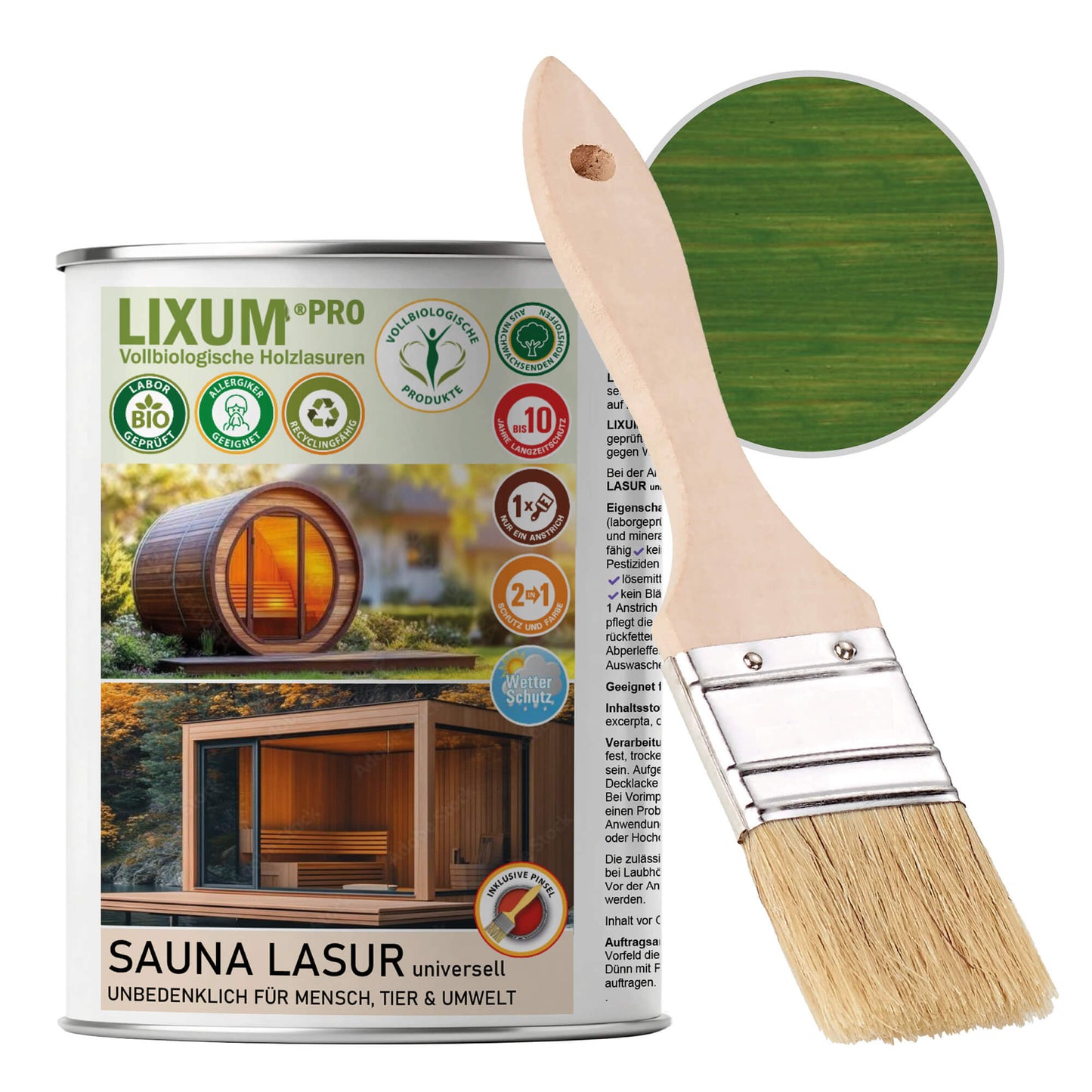 LIXUM PRO - SAUNA LASUR universell