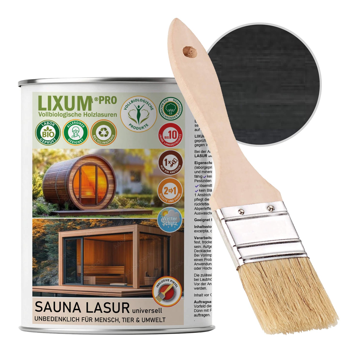 LIXUM PRO - SAUNA LASUR universell
