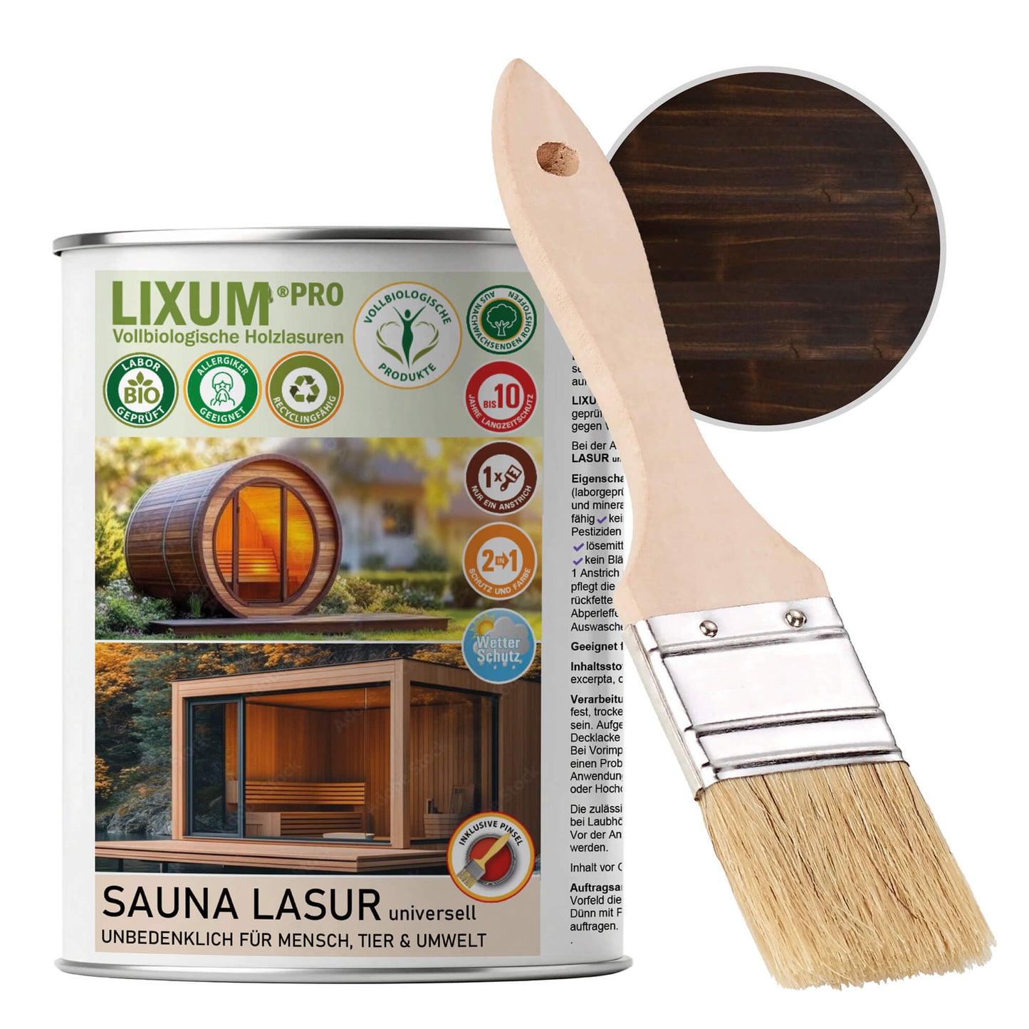 LIXUM PRO - SAUNA LASUR universell