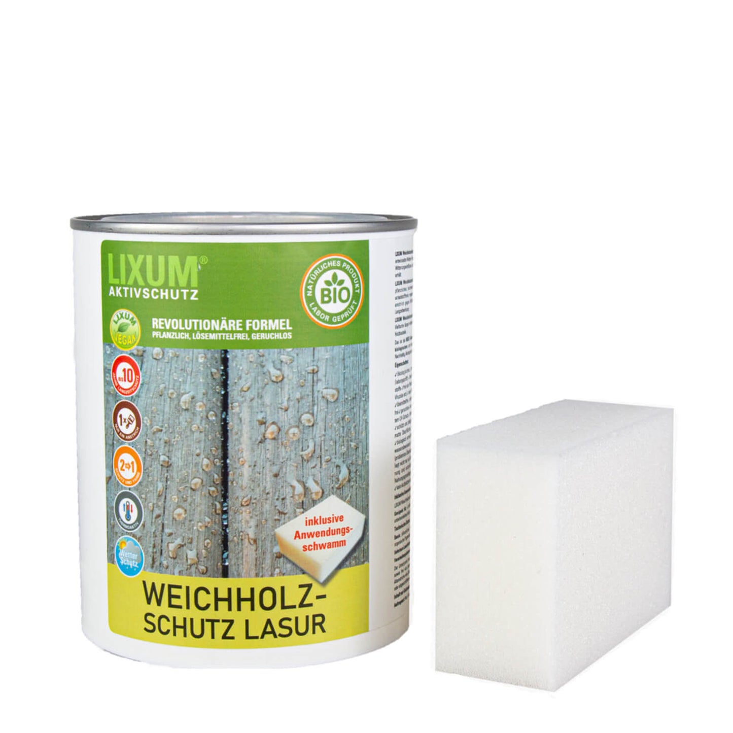 LIXUM Biologischer Holzschutz Weichholzschutz universell
