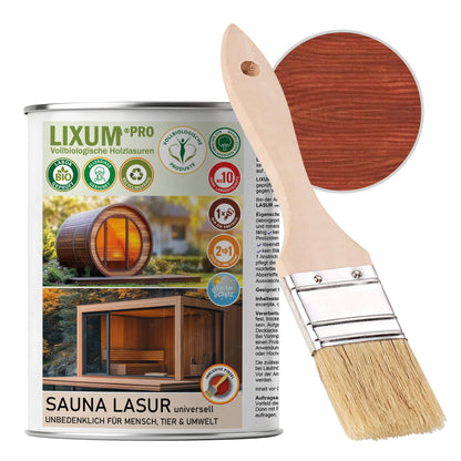 LIXUM PRO - SAUNA LASUR universell