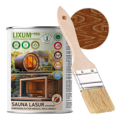 LIXUM PRO - SAUNA LASUR universell