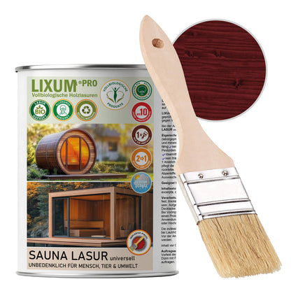 LIXUM PRO - SAUNA LASUR universell