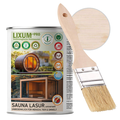 LIXUM PRO - SAUNA LASUR universell