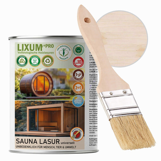 LIXUM PRO - SAUNA LASUR universell