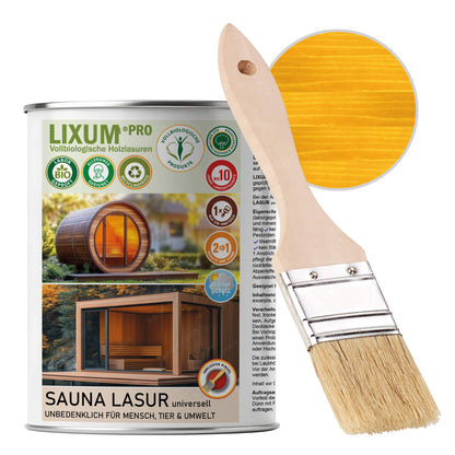 LIXUM PRO - SAUNA LASUR universell