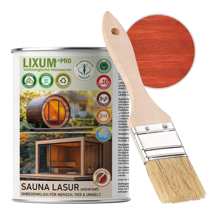 LIXUM PRO - SAUNA LASUR universell