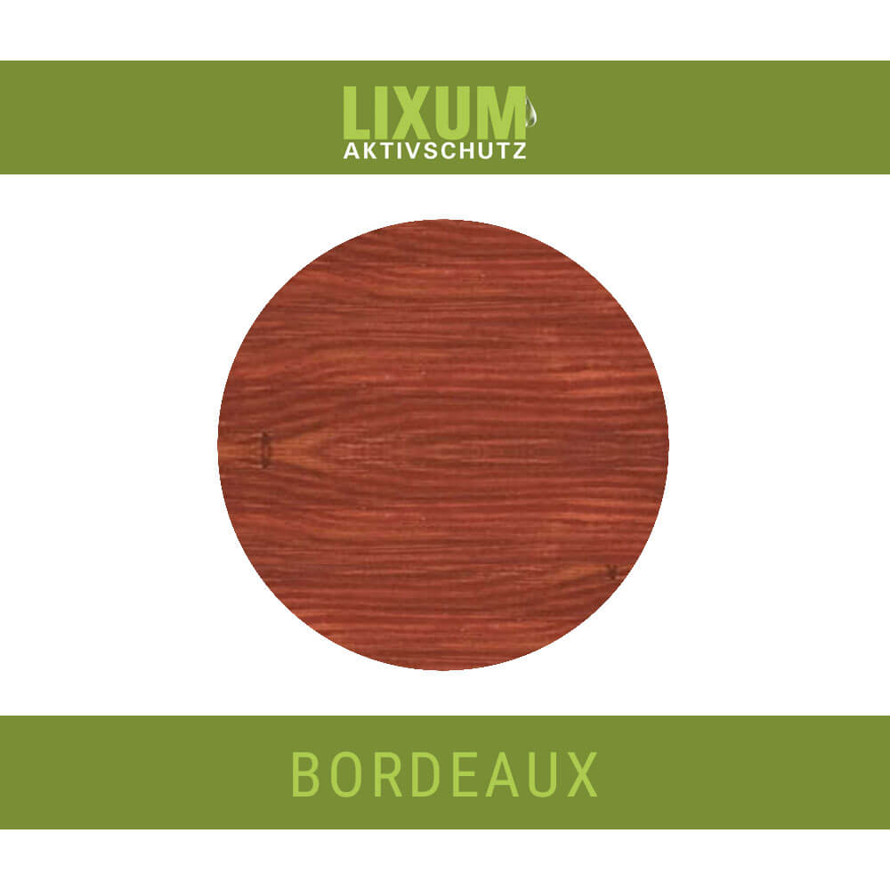 LIXUM 100%  biologische & natürliche BIO Holzschutz Lasur - universell