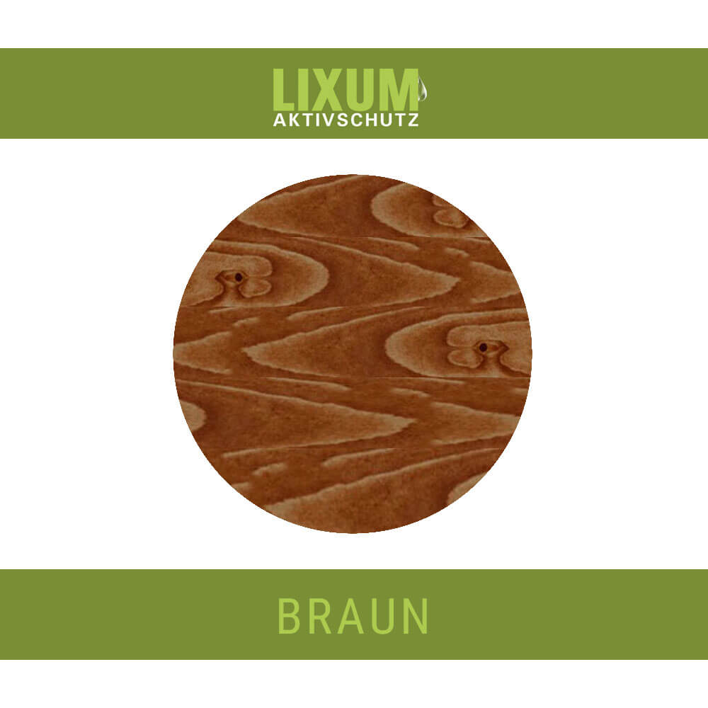 LIXUM 100%  biologische & natürliche BIO Holzschutz Lasur - universell