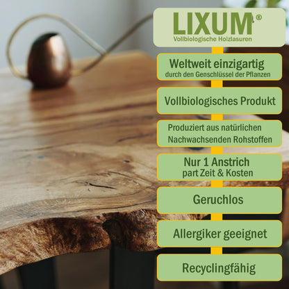 LIXUM PRO – 100% biologisches & natürliches Hartwachsöl universell Innenbereich