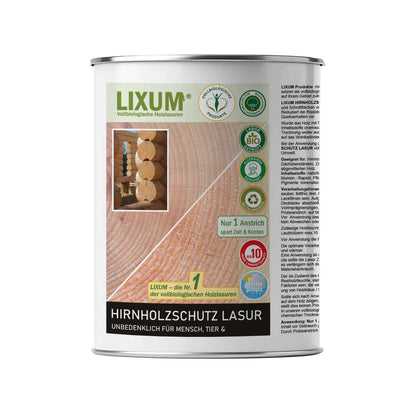 LIXUM PRO Biologische Hirnholz Wachs Holzlasur