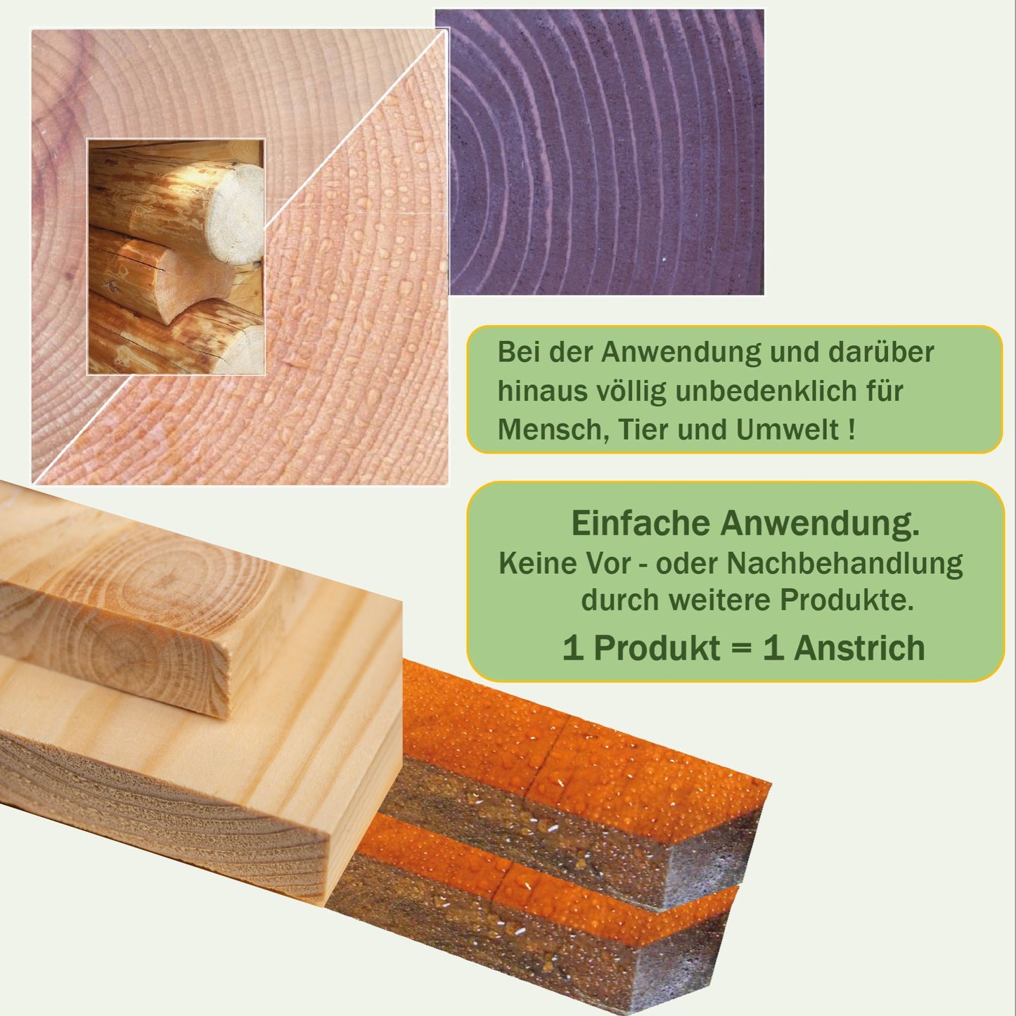 LIXUM PRO Biologische Hirnholz Wachs Holzlasur