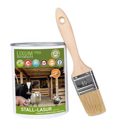 Pista de animales biológicos y naturales - Stall Lasur Universal - Protección de madera y cuidado de la madera