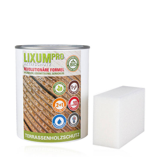 LIXUM Pro Biologischer Terassenholzschutz