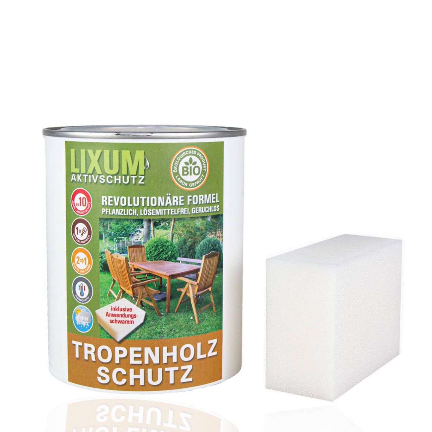 LIXUM Biologischer Holzschutz Tropenholzschutz Palisander