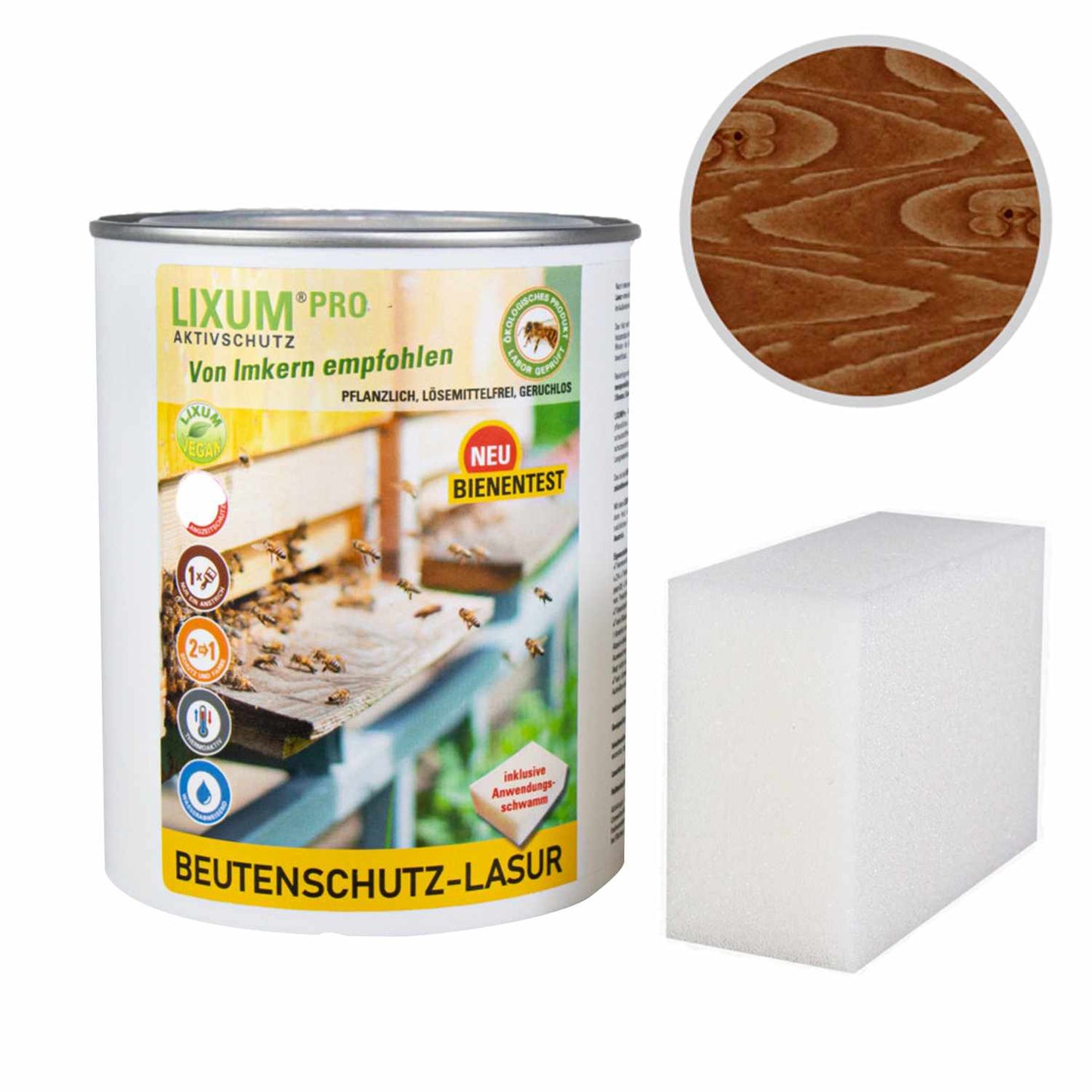 Biological & Natural Hive Protection Glaze for Beehive- Wood Protection & Wood Care