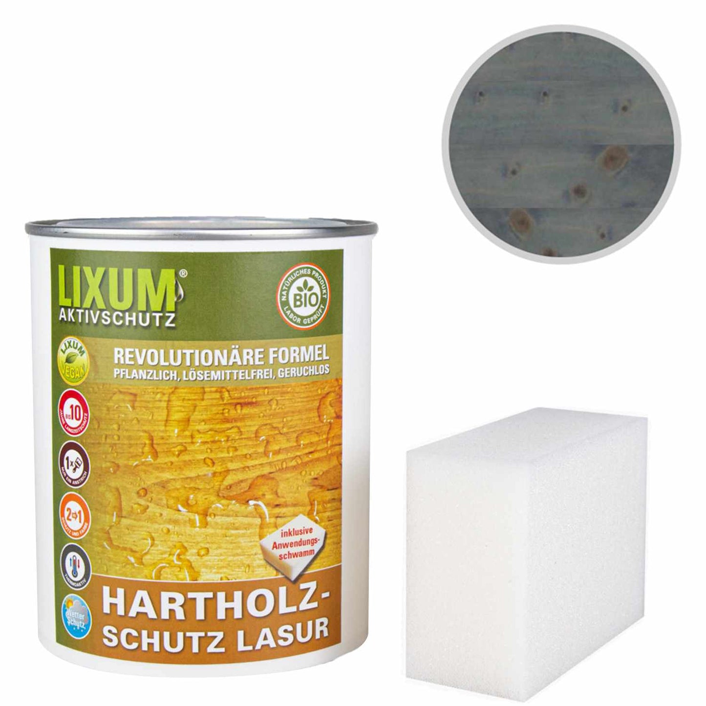 LIXUM Biologischer Holzschutz Hartholzschutz - Esche