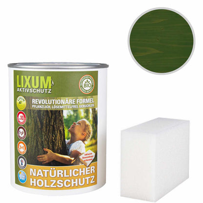 Glaze de protection biologique et naturel biologique en bois - Universal - Protection du bois et soins du bois pour l'extérieur