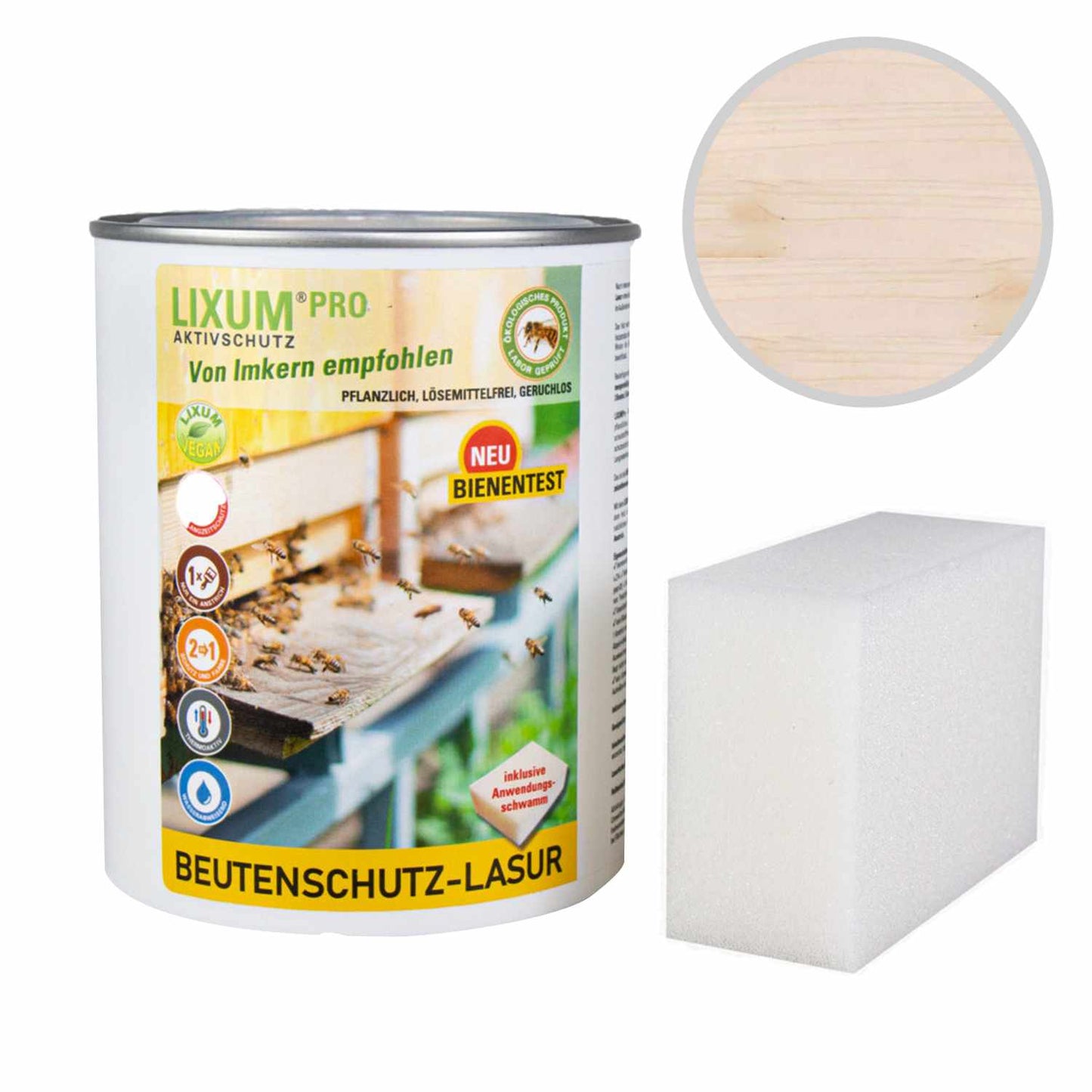 Biological & Natural Hive Protection Glaze for Beehive- Wood Protection & Wood Care