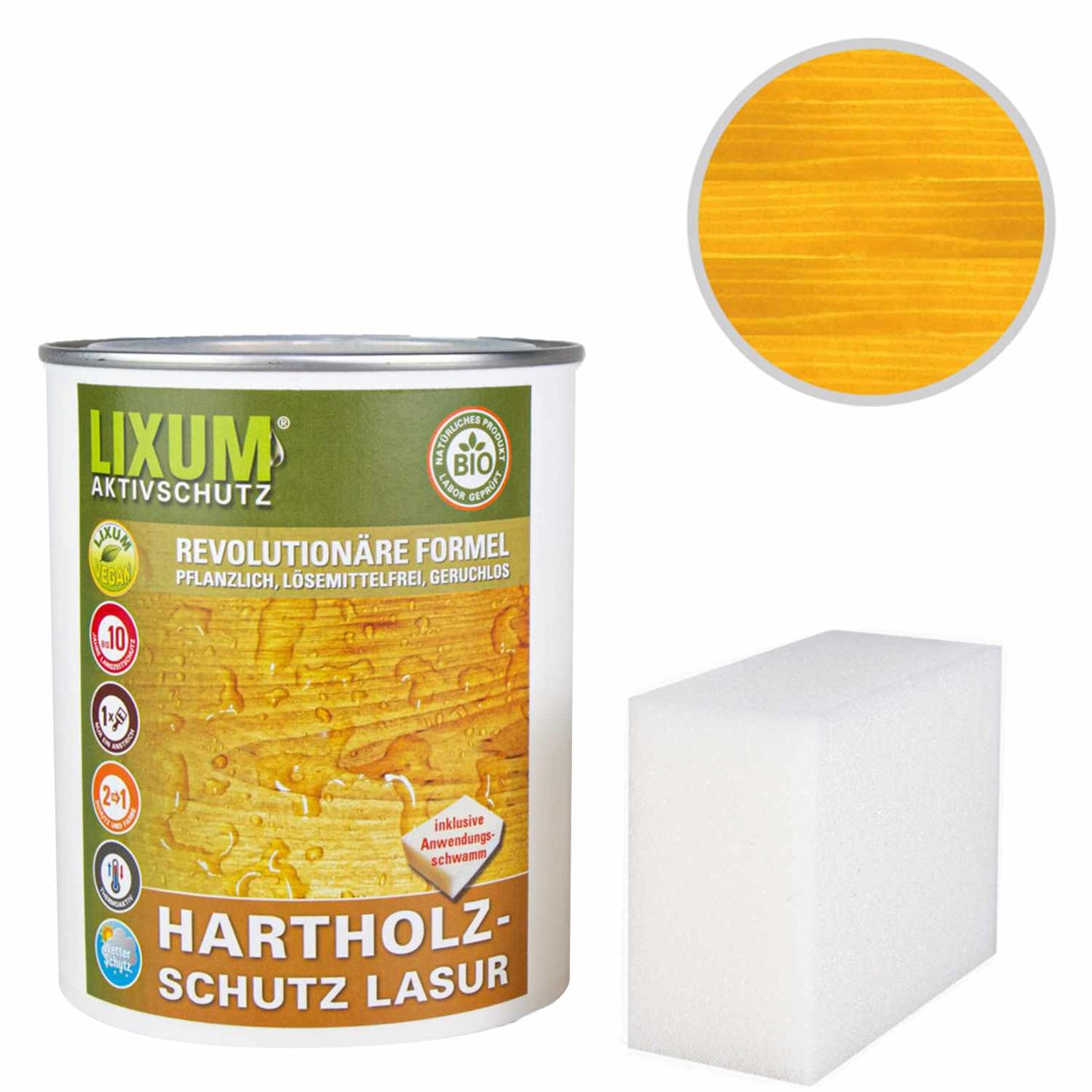 LIXUM Biologischer Holzschutz Hartholzschutz - Rotbuche