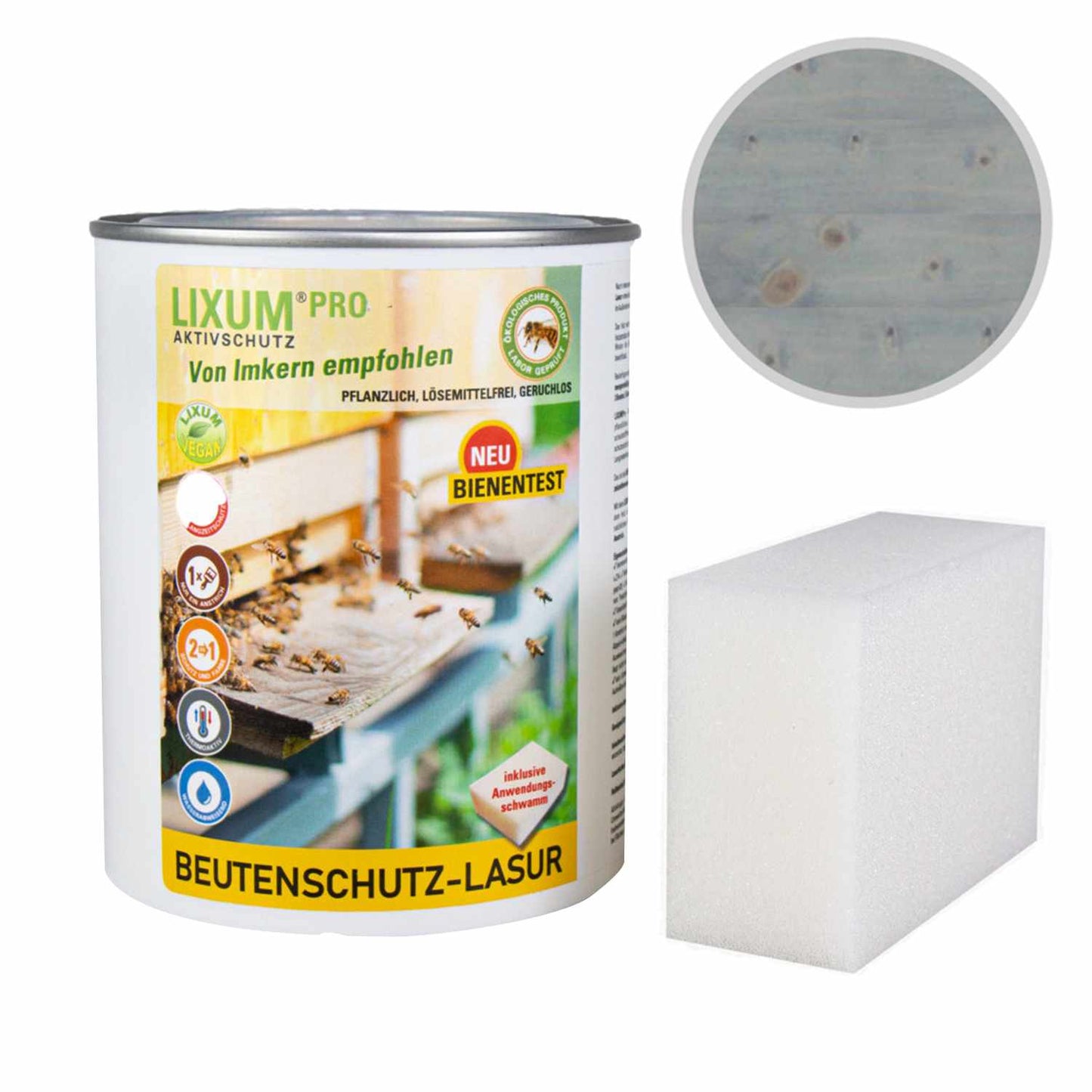 Biological & Natural Hive Protection Glaze for Beehive- Wood Protection & Wood Care