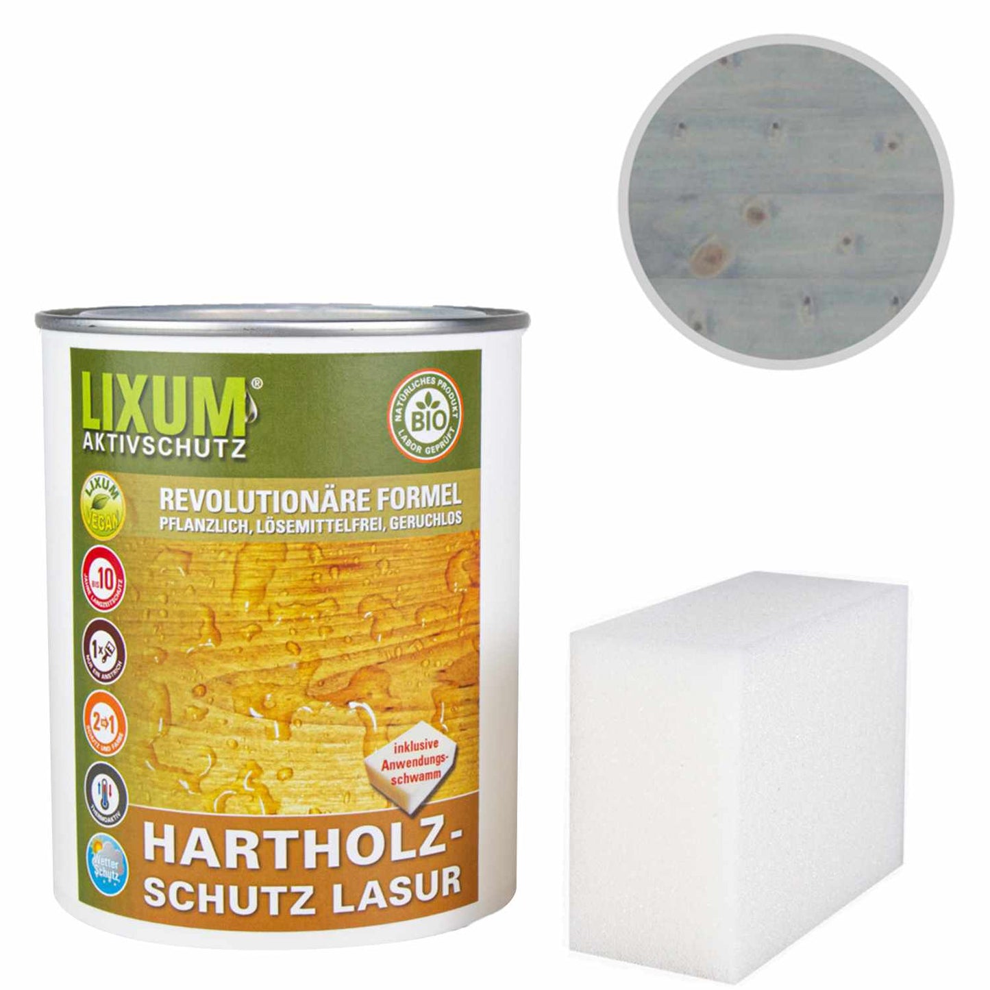 LIXUM Biologischer Holzschutz Hartholzschutz - Ahorn