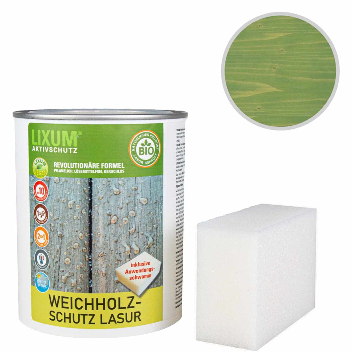 LIXUM Biologischer Holzschutz  Weichholzschutz - Lärche