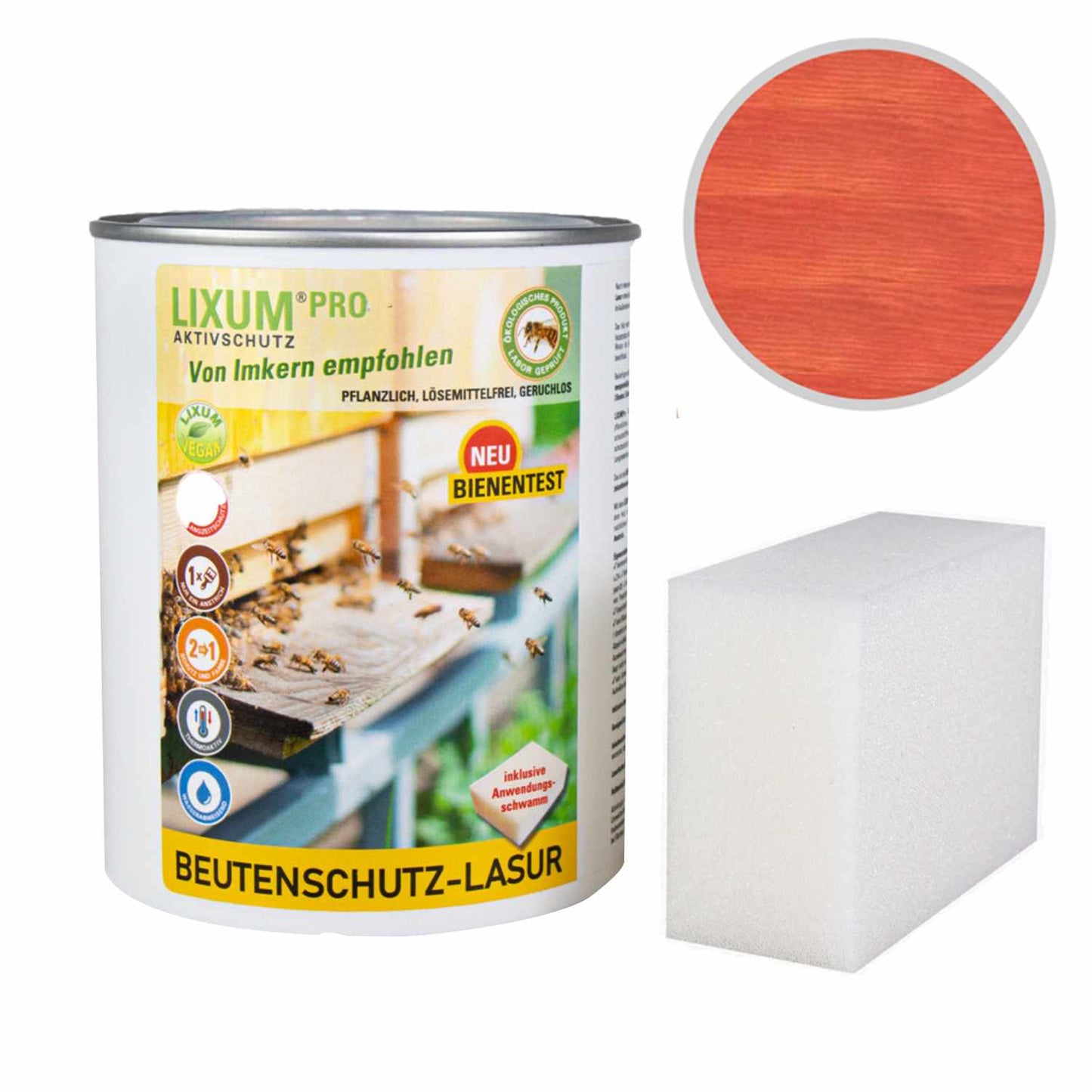 Biological & Natural Hive Protection Glaze for Beehive- Wood Protection & Wood Care