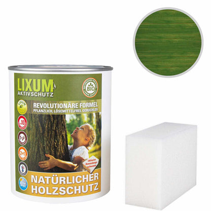 Biological & natural organic wood protection glaze - universal - wood protection & wood care for outside