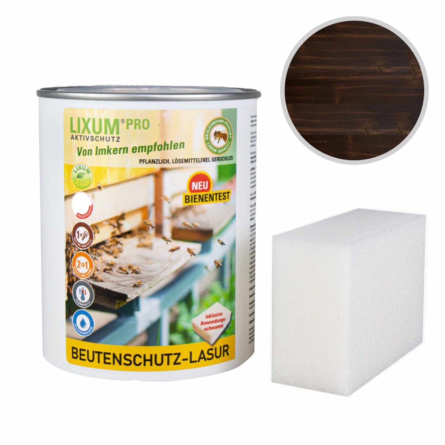 Biological & Natural Hive Protection Glaze for Beehive- Wood Protection & Wood Care